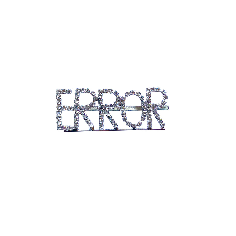 “Error” Hair Clip