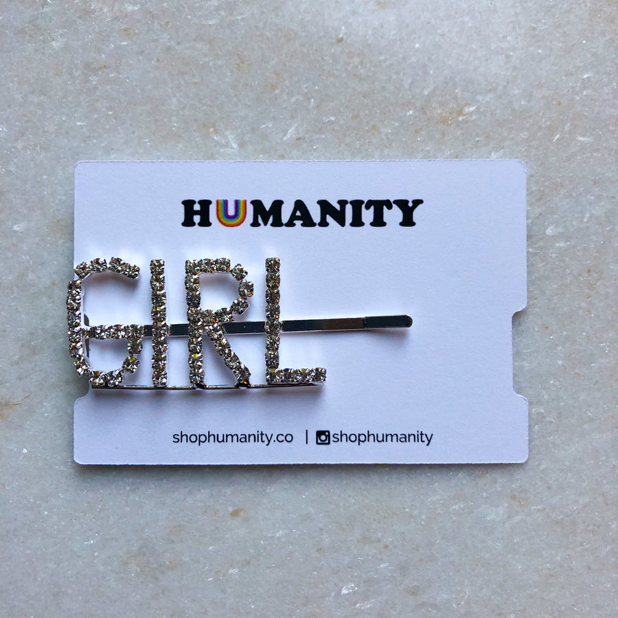 “Girl” Hair Clip